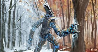 Jack Frost or the Ice Troll is the creature that puts the trees asleep before the cold winter can harm them.